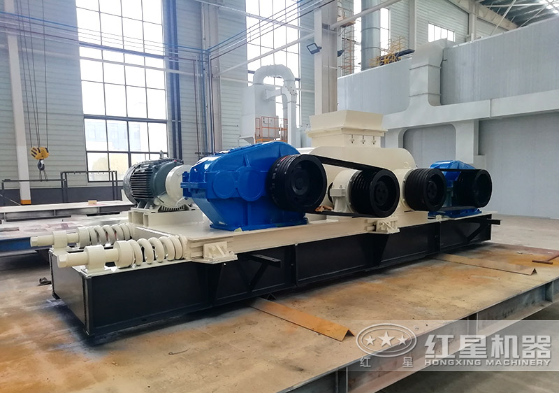 小型液壓對(duì)輥破碎機(jī)常用型號(hào)及價(jià)格，提供現(xiàn)場(chǎng)視頻